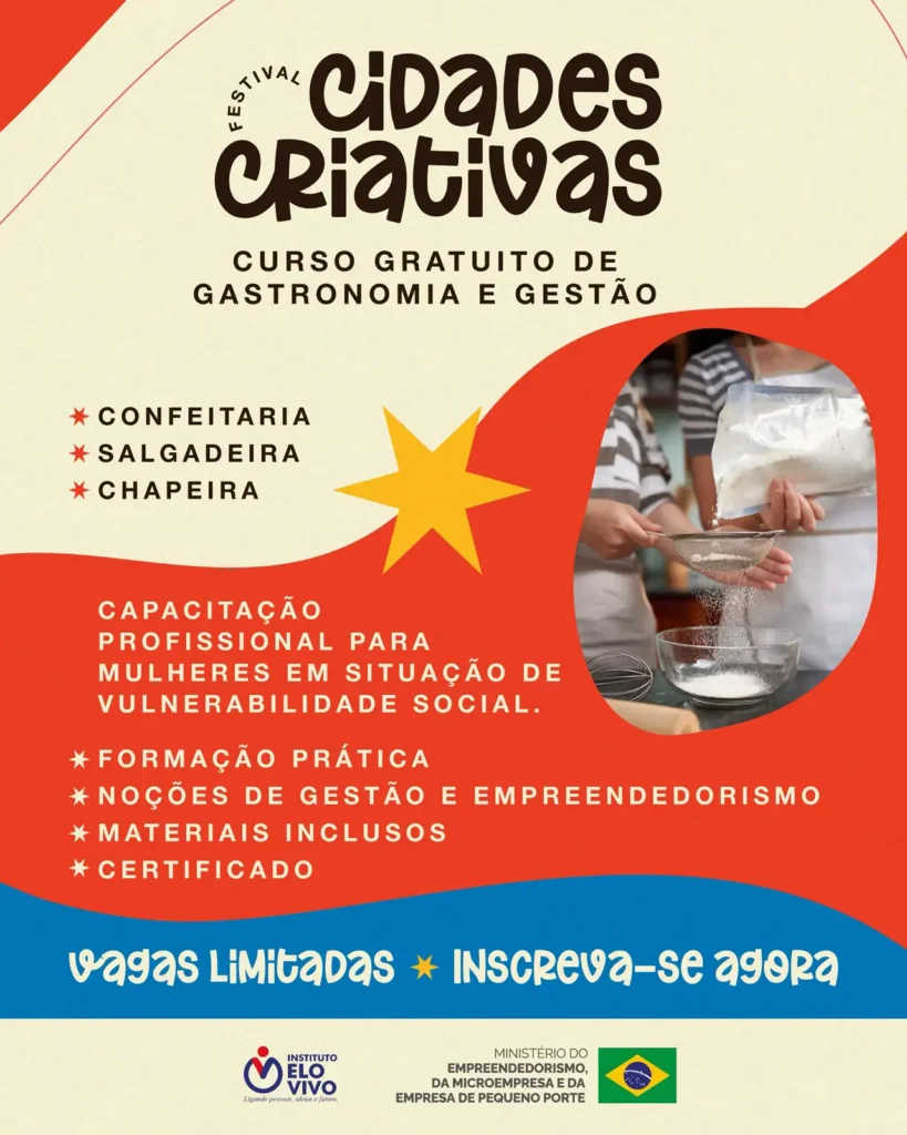 FLYER CIDADES CRIATIVAS